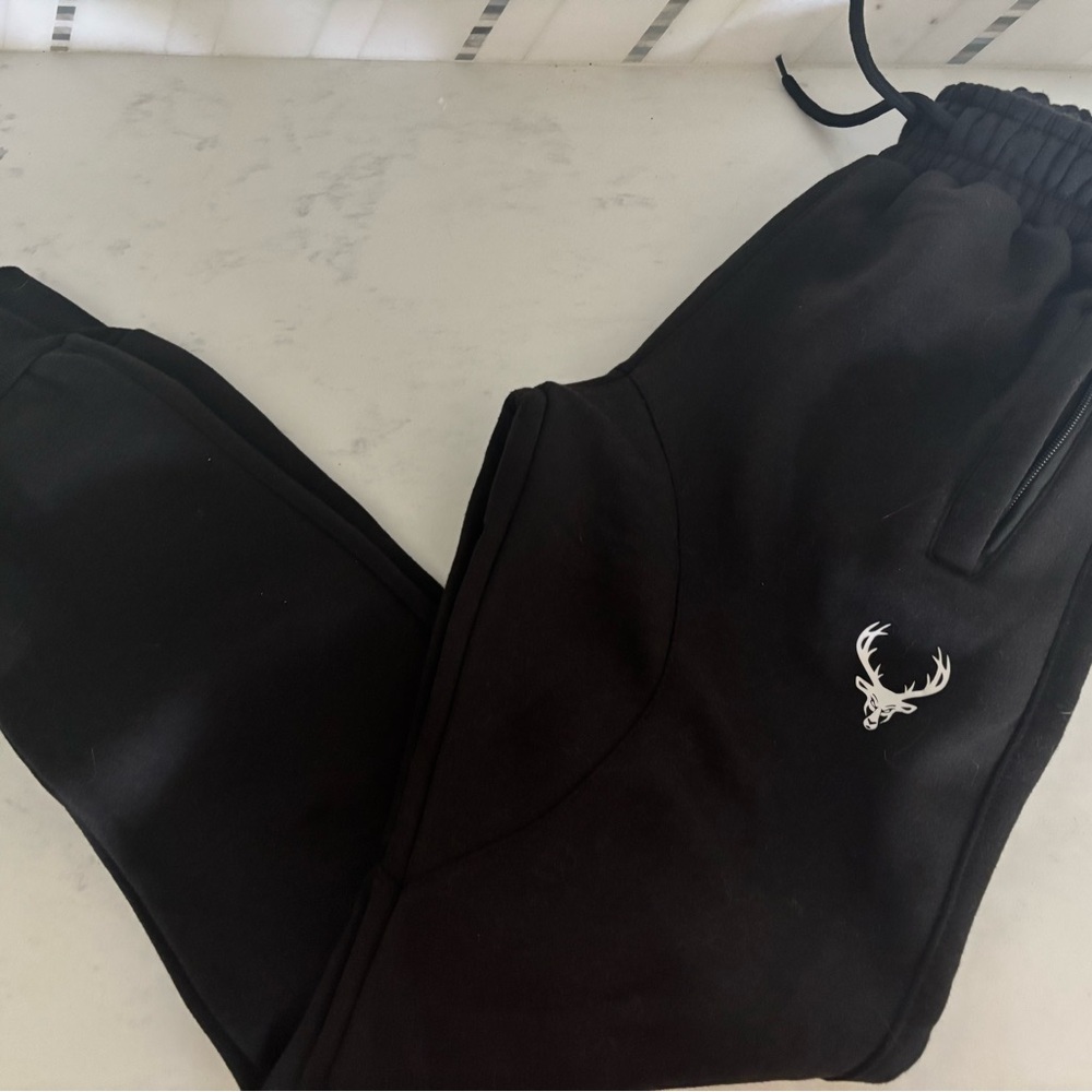 Men’s Bucked Up Black Joggers